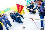 萬通校園拔河比賽  聲勢浩大競相出彩